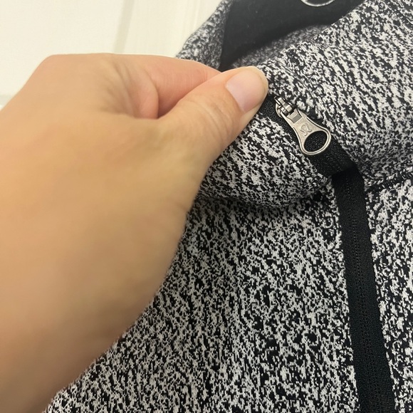 Lululemon Rush Hour Half Zip Spray Jacquard Sz 6 Running Workout Exercise - Picture 9 of 16